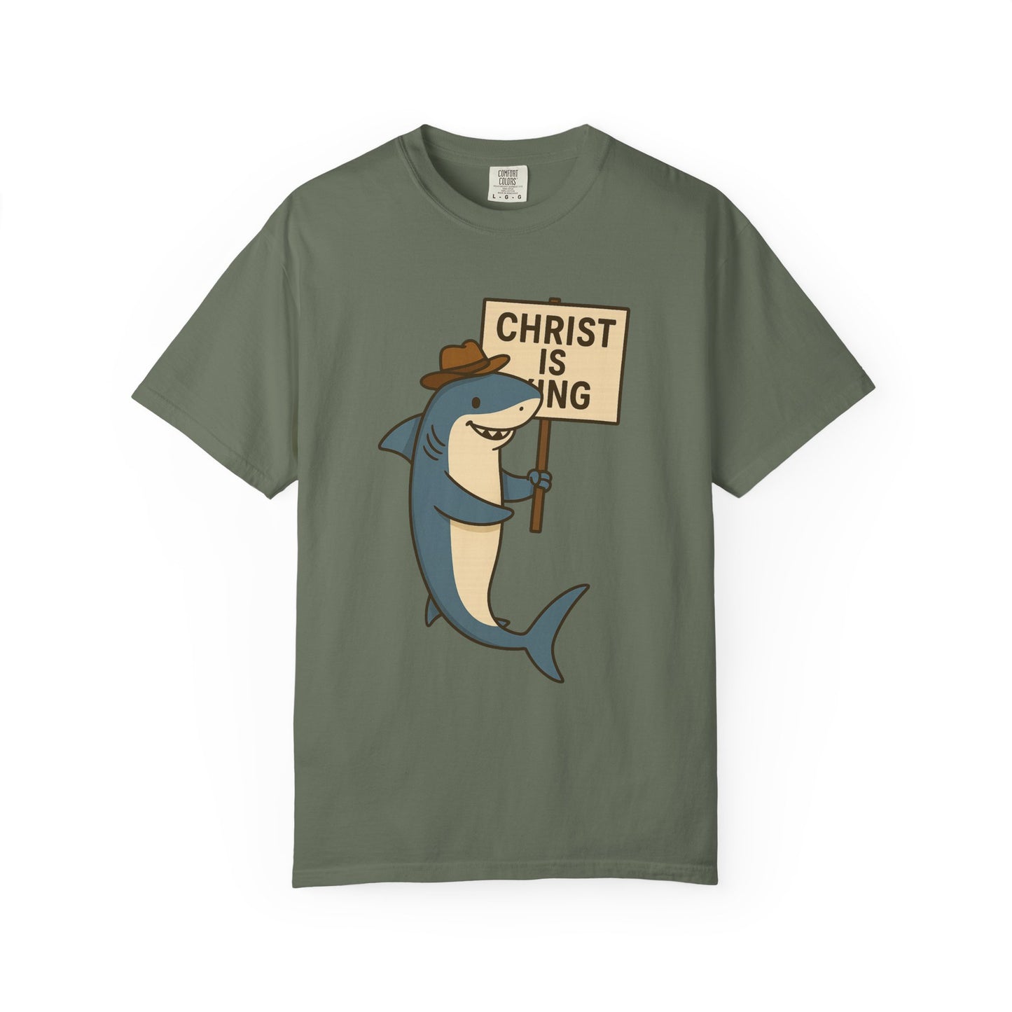 Christ is King Shark T-Shirt